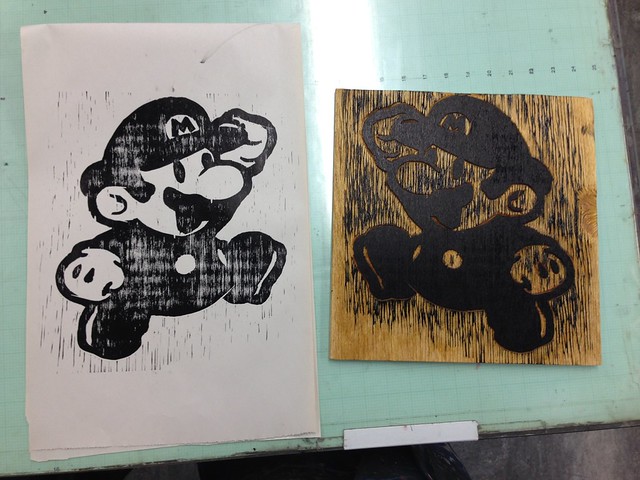 Video-Woodcut